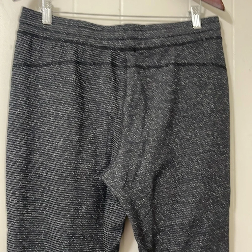 CHAMPION Elite Gray Black Stripe Jogger Sweatpants - Size L - Picture 8 of 14